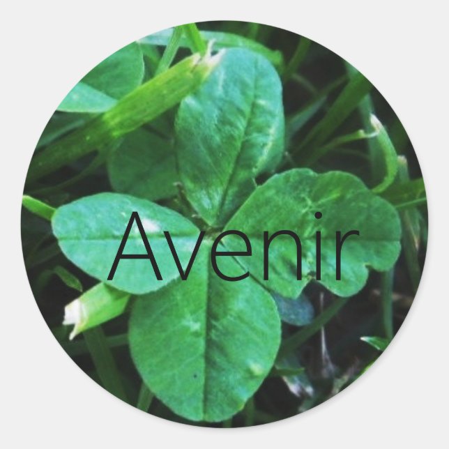 Adesivo Redondo Sticker Porte-bonheur (Frente)