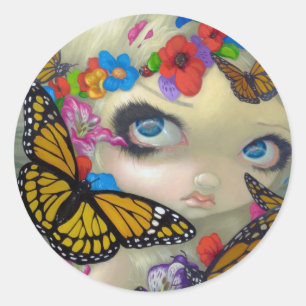 Adesivo Redondo Sticker "Tara"