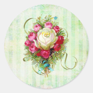 Adesivo Redondo Sticker Vitoriano de Natal