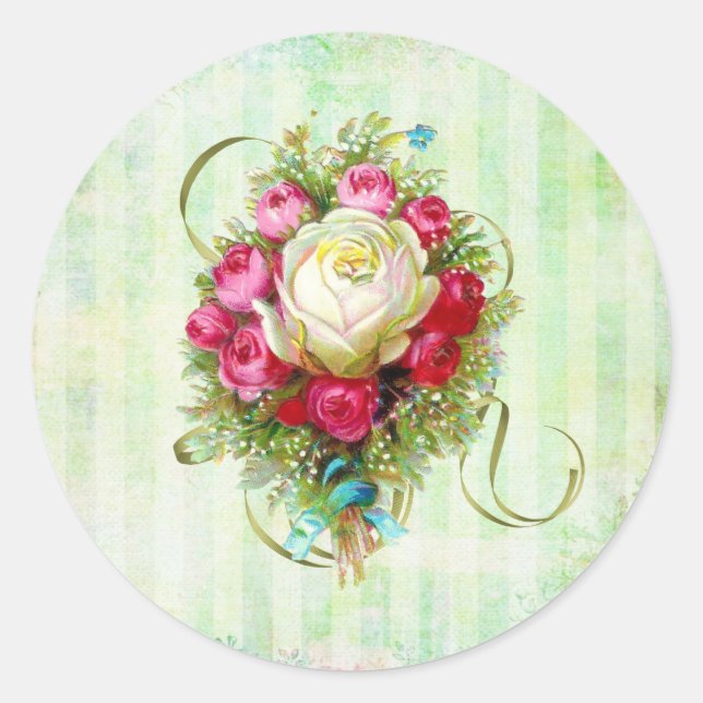 Adesivo Redondo Sticker Vitoriano de Natal (Frente)