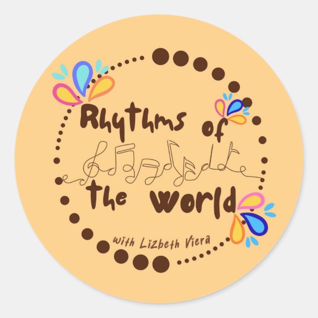 Adesivo Redondo stickers (Frente)