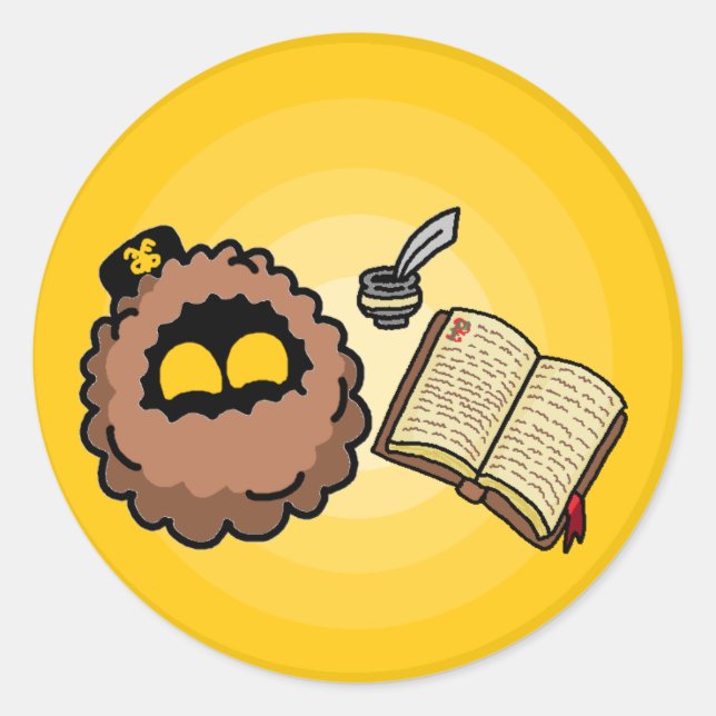 Adesivo Redondo Stickers do Catolicball Oriental (Frente)