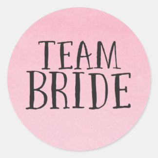 Adesivo Redondo Stickers do Team Bride