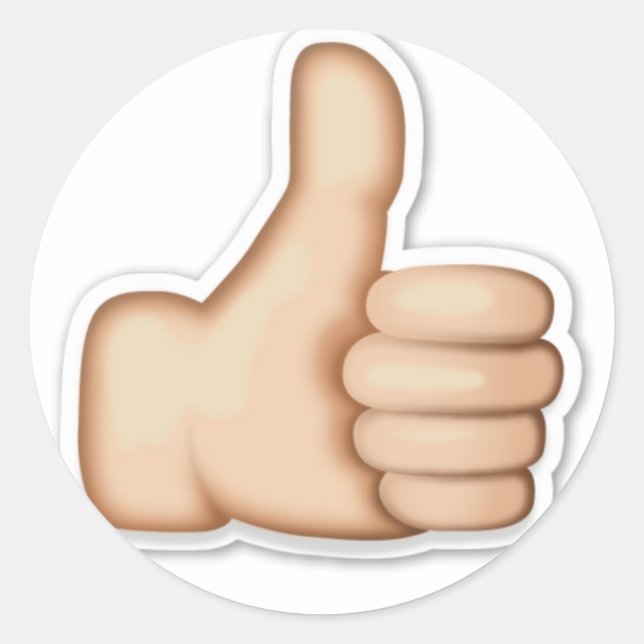 Adesivo Redondo Stickers emoji by French Store (Frente)