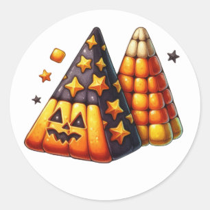 Adesivo Redondo Stickers Halloween