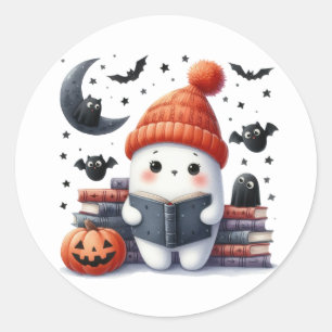 Adesivo Redondo Stickers Halloween