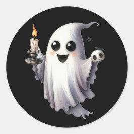 Adesivo Redondo Stickers Halloween