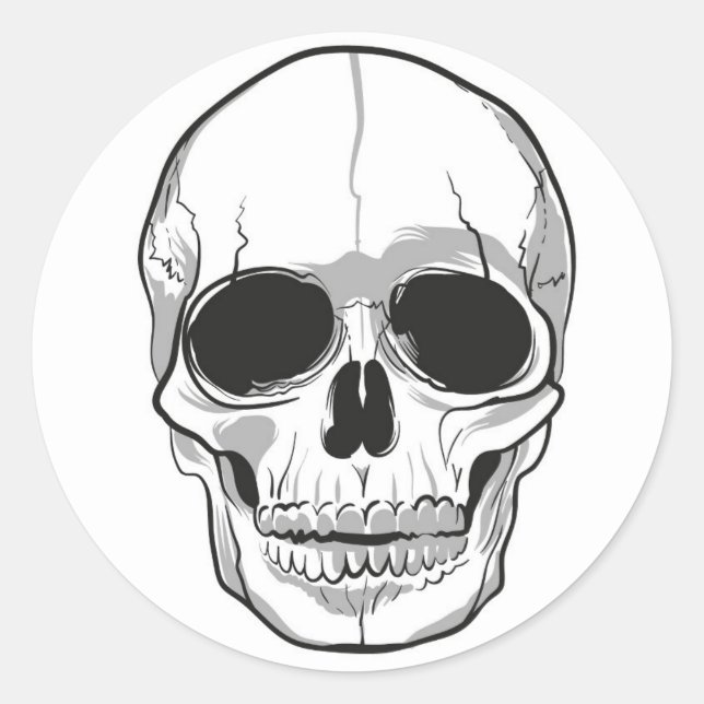 Adesivo Redondo Stickers Halloween (Frente)