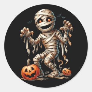 Adesivo Redondo Stickers Halloween