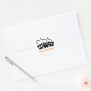Adesivo Redondo Stickers Halloween