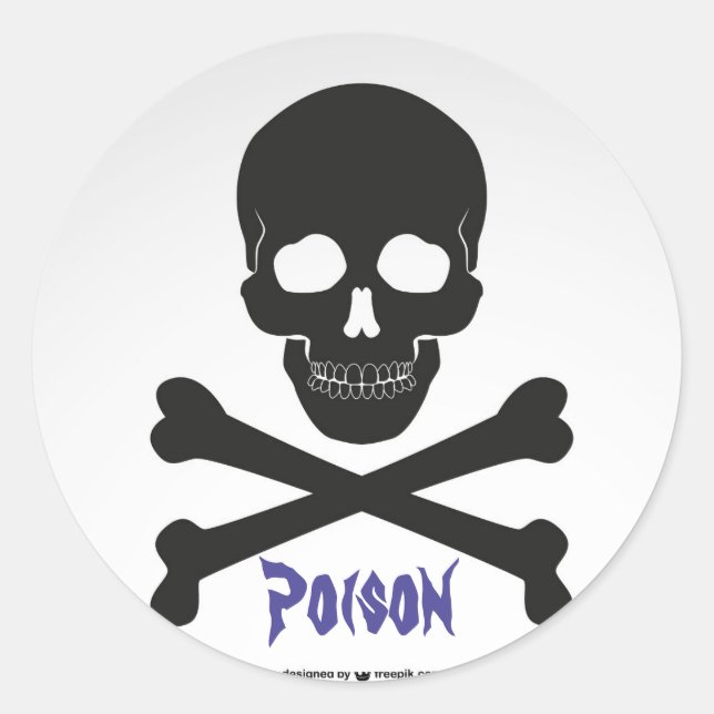 Adesivo Redondo Stickers Halloween (Frente)