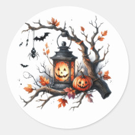 Adesivo Redondo Stickers Halloween