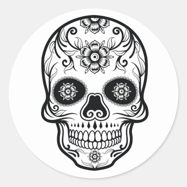 Adesivo Redondo Stickers Halloween (Frente)