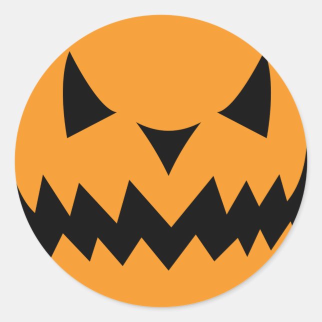 Adesivo Redondo Stickers halloween costumes party  (Frente)