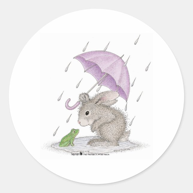 Adesivo Redondo Stickers HappyHoppers® (Frente)