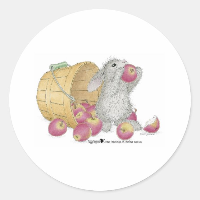 Adesivo Redondo Stickers HappyHoppers® (Frente)