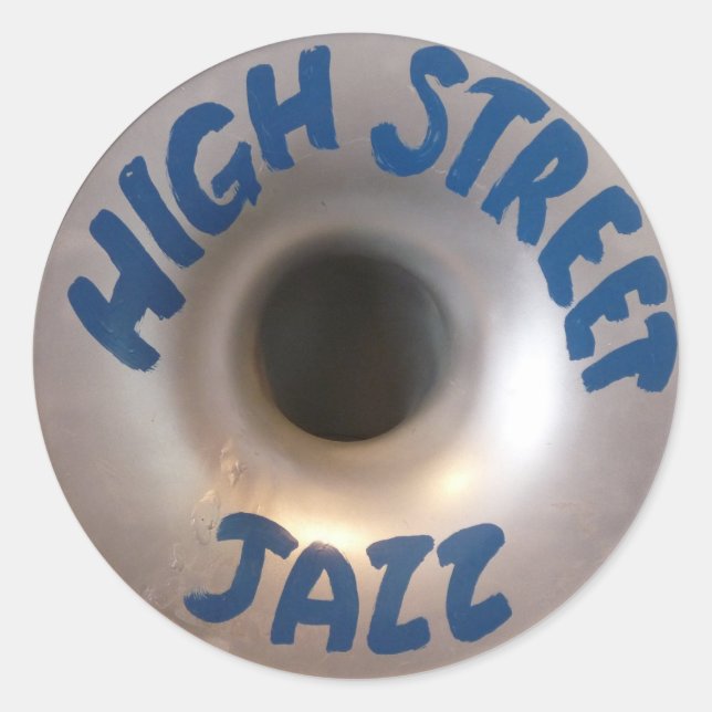 Adesivo Redondo Stickers HSJB (Frente)