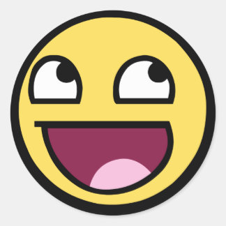 Adesivo Redondo Stickers Incríveis