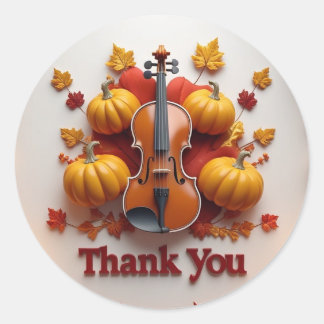 Adesivo Redondo Stickers & Labels Christmas Pumpkins and Voilen