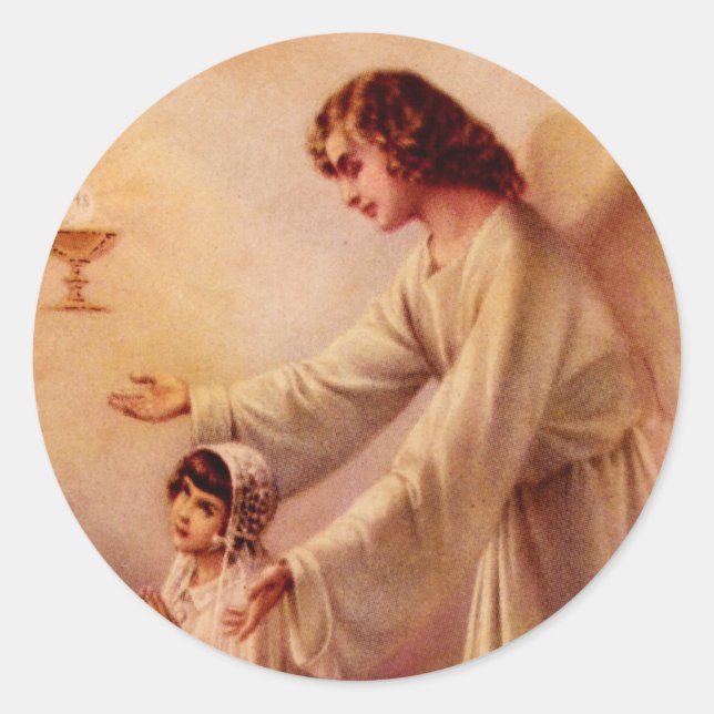 Adesivo Redondo Stickers: Meu Coração Percebe Você (Frente)