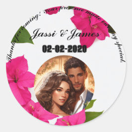 Adesivo Redondo Stickers personalizados para gratidão