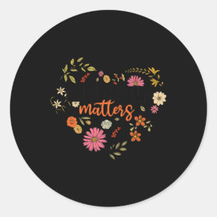 Adesivo Redondo Stigma Groovy Mental Health Problems Mental Aw