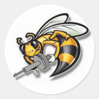 Adesivo Redondo Stinger Squad