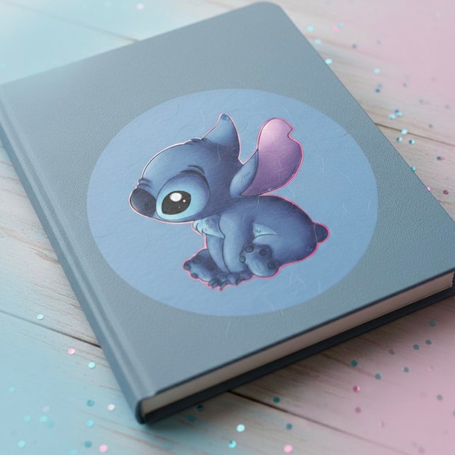 Adesivo Redondo Stitch Sticker (Criador carregado)