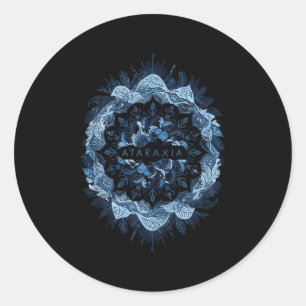 Adesivo Redondo Stoic Stoicism Filosofia cita Virtude Wisdom Sel