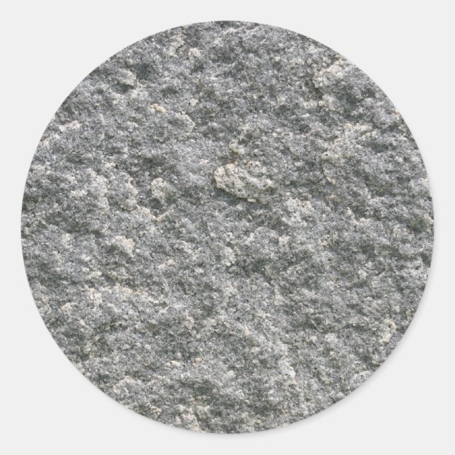 Adesivo Redondo Stone Rock (Frente)