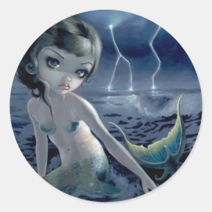 Adesivo Redondo "Storm Chaser"