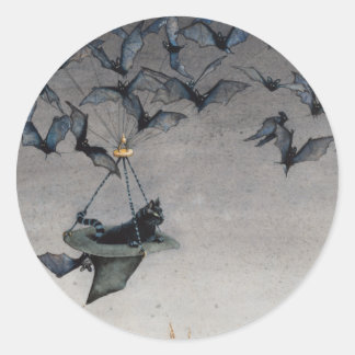 Adesivo Redondo Straight on Till Morning