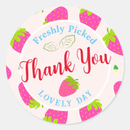 Adesivo Redondo Strawberry Beige