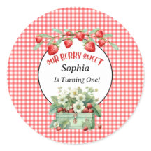 Strawberry Berry Sweet Primeira Festa de aniversár