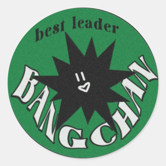 Adesivo Redondo Stray Kids - Bangchan [adesivos] (Frente)