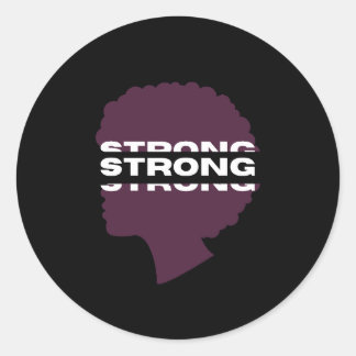 Adesivo Redondo Strong ⎢Personalized Sticker