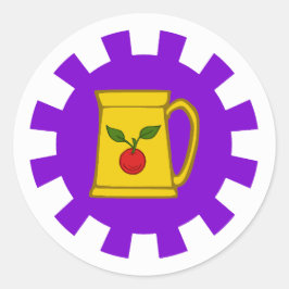 Adesivo Redondo Stronghold de Greyfells Populace Crachá