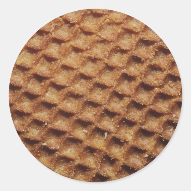 Adesivo Redondo Stroopwafels (Frente)
