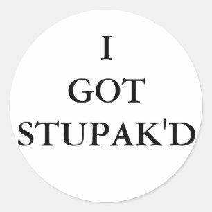 Adesivo Redondo Stupak'd