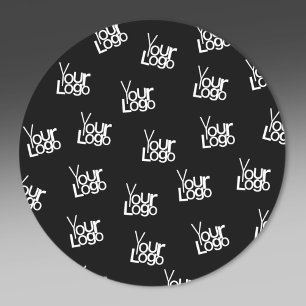 Adesivo Redondo Sua imagem, logotipo de negócios ou qualquer outro