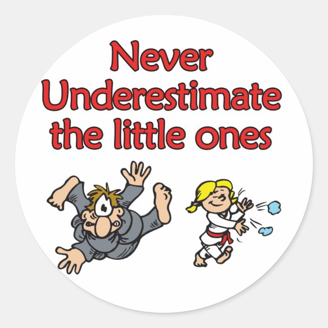 Adesivo Redondo Subestimativa (Frente)