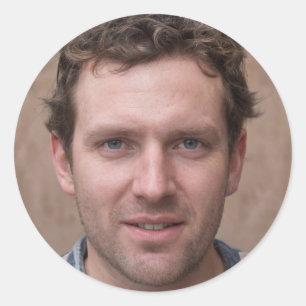 Adesivo Redondo Subir acima