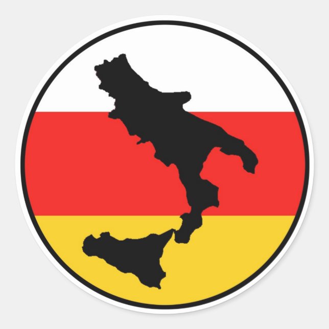 Adesivo Redondo Sud Libero (Frente)