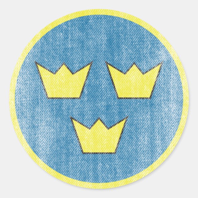 ADESIVO REDONDO SUECIA (Frente)