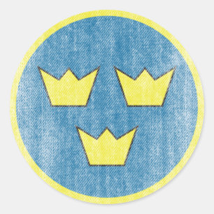 ADESIVO REDONDO SUECIA