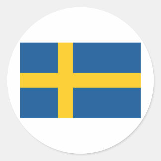 Adesivo Redondo Suecia / Sverige