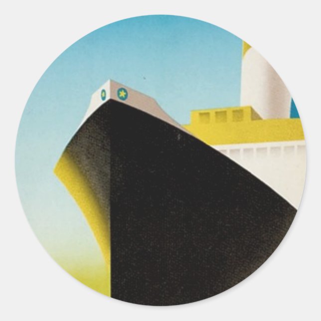 Adesivo Redondo Suede via Londres (Frente)