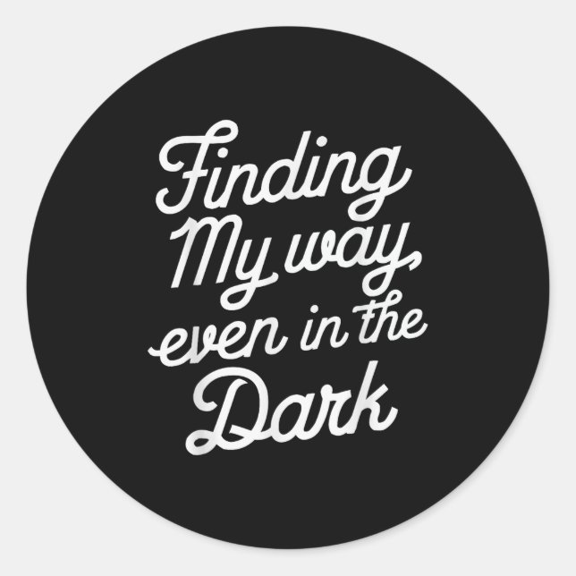 Adesivo Redondo Suicide Awareness Depression Anxiety Mental Health (Frente)