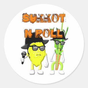 Adesivo Redondo SUkkOT N ROLL