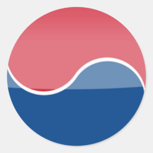 Adesivo Redondo sul_coreia